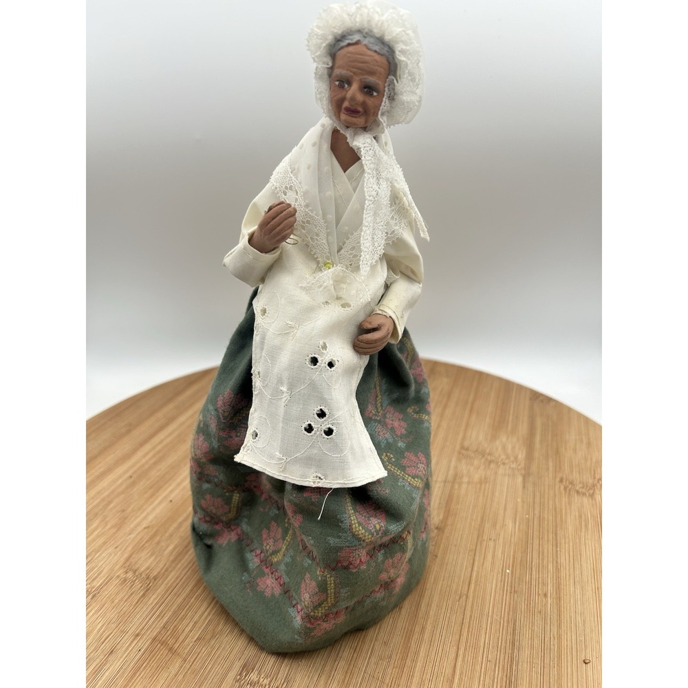 Santons D'Art Pure Agile Atelier Gasquet Clay French Country‎ Woman Figurine